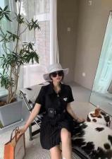 现货，衬衫百褶连衣裙，女装衬衫，DTU（大图）