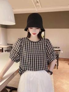 夏季新款韩版碎花小衫,女装,跳跳虫