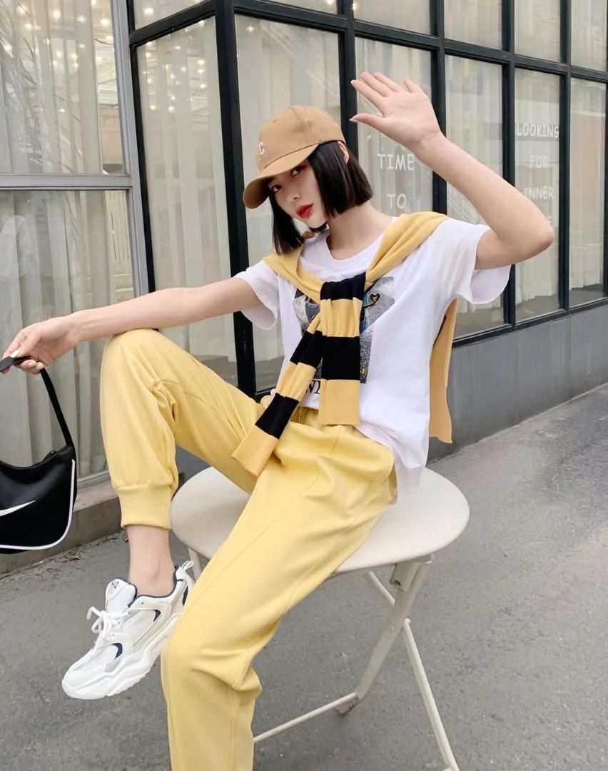 （现货）新疆棉休闲三件套，女装，佰尚仑