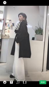 针织拼接款式 皮毛一体 现货供应,女装,Shian