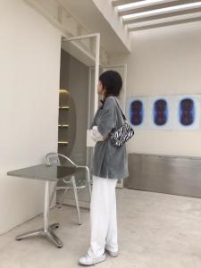 夏季新款 灯芯绒磨毛短袖T,女装,Queena PHoebe