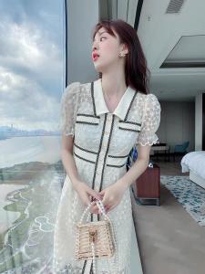 〔现货〕夏季新款，高端定制款连衣裙，单色，三个尺码,女装连衣裙,1.2.3.4