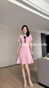 【现货】夏季新款 带领珠双层领连衣裙,女装连衣裙,珂 慧
