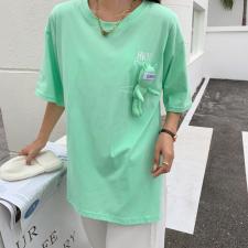 棉T，女装，巴黎之夜