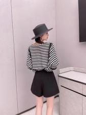 新款夏装条纹上衣，女装，娇姿百合