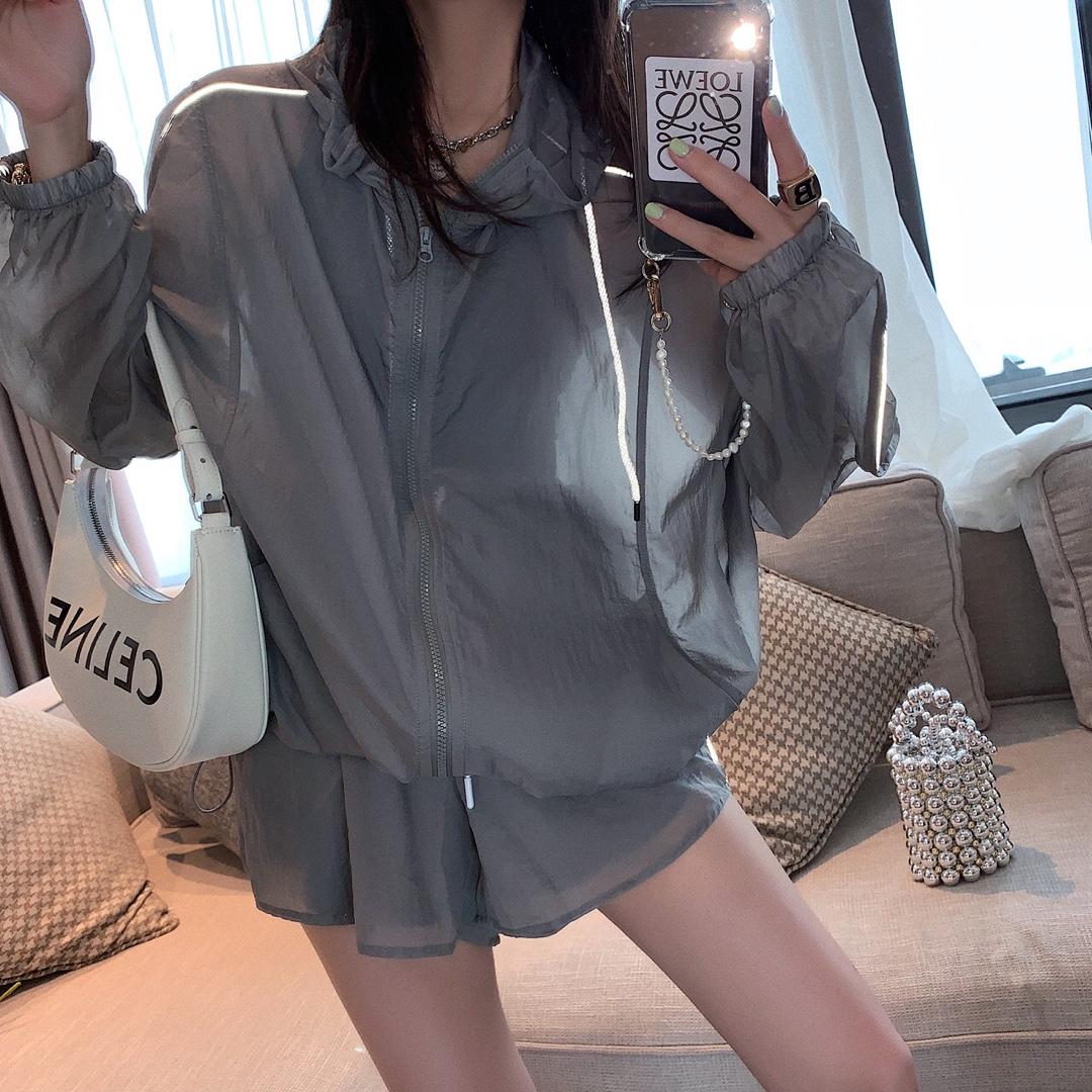 发光防晒套装，女装职业装，XTZ style
