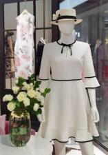 蝴蝶结，喇叭袖连衣裙！，女装连衣裙，TALEEN 泰琳