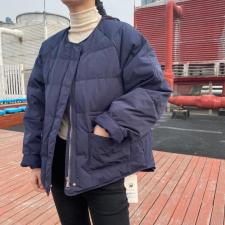 现货：圆领羽绒，女装，D壹