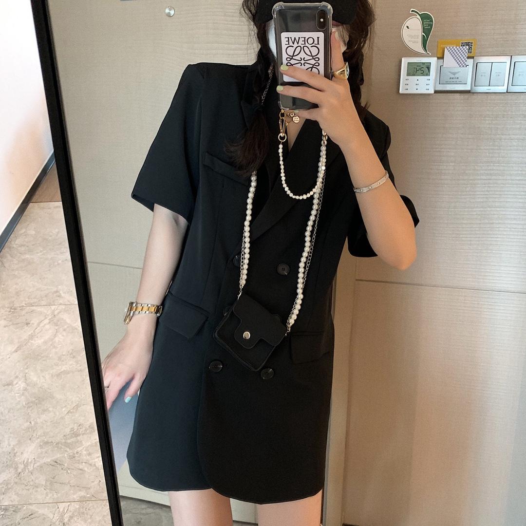 腰包短袖西装，女装西装，XTZ style