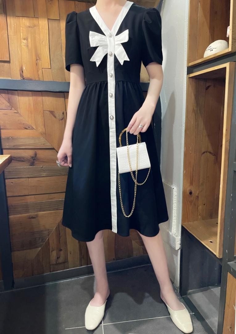 【店长推荐】闺蜜装蝴蝶节长款连衣裙，女装连衣裙，1.2.3.4