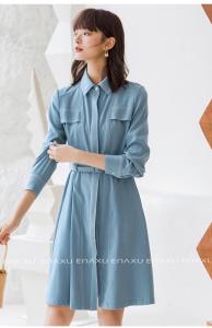 春款现货明线连衣裙,女装连衣裙,伊奈秀E∩ΛXU