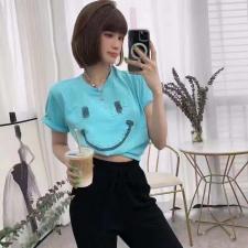 丝光爽滑棉T，女装，IEC