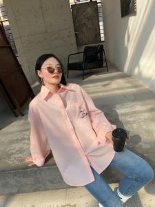 春季新款 印花米奇衬衫，女装衬衫，爱娜.悦儿