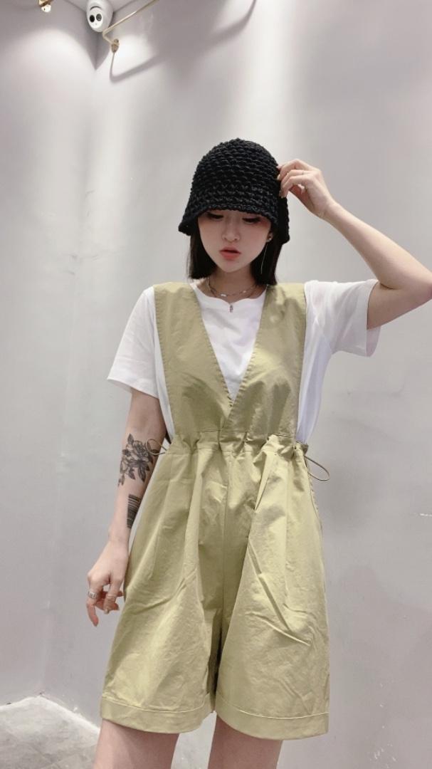 套装背带裤，女装职业装，主合