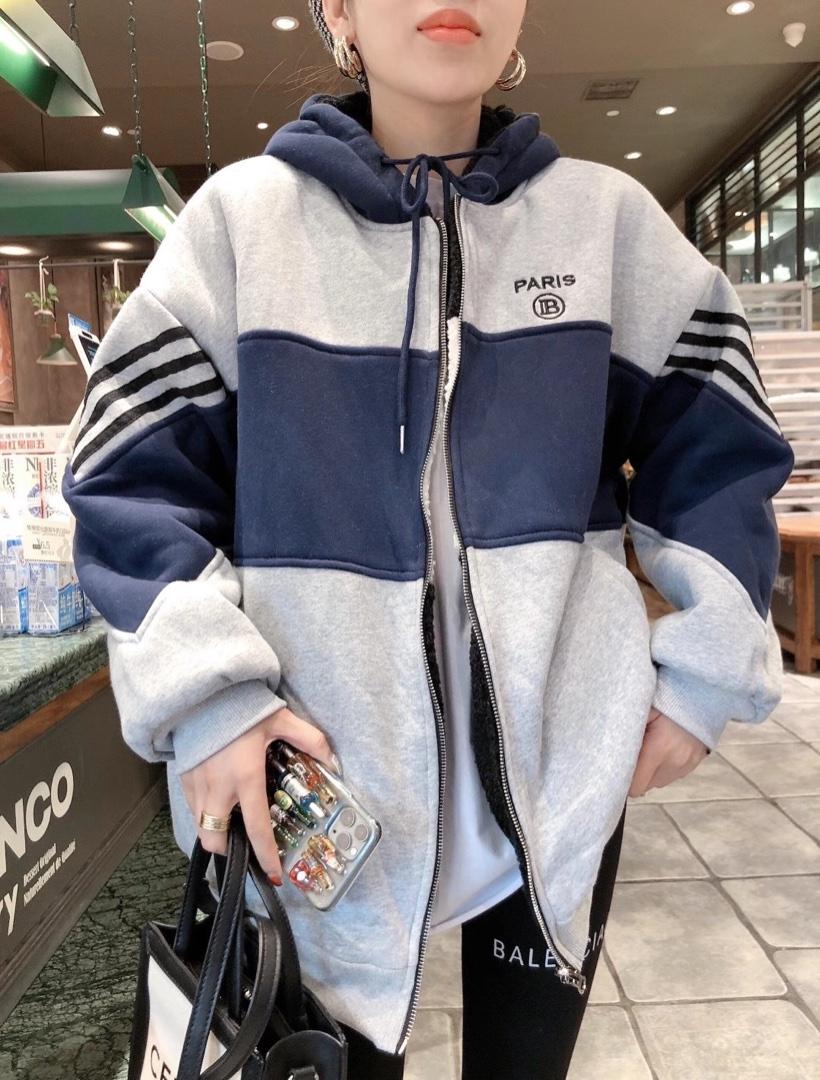 两面穿加厚外套，女装，一杭
