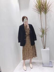 花色连衣裙和西装,女装连衣裙,xy35