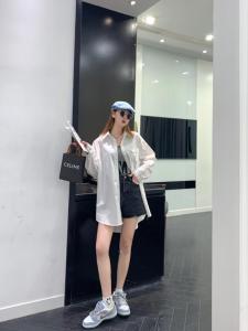 折边防晒衬衣 时尚款 M L,女装,潮不落