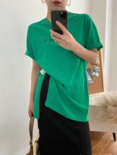 amberzhang2021NEW夏装开叉T，女装，AMBER ZHANG