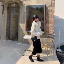 貂绒外套，女装，Y·Ben悦本