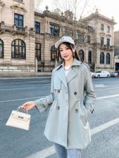 2021春款风衣外套，女装风衣，春语雨桐