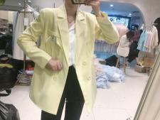 【现货】飘带配色西装外套，女装西装，朗色千秋