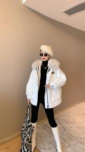 加厚牛仔外套 派克,女装,百家欢