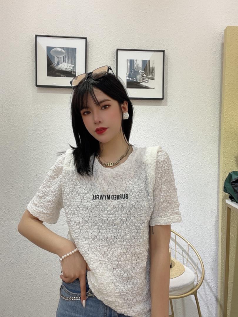 夏季新品，新面料印花上衣，女装，色调轩