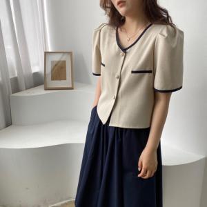 小香风衬衣,女装,土布鱼