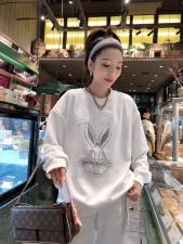 烫钻小兔子卫衣，女装卫衣/绒衫，一杭