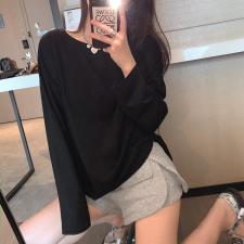 露背链条罩衫，女装，XTZ style