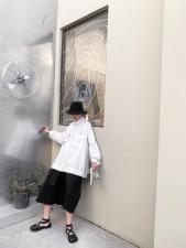 【现货】2021新款春暗黑系工装大口袋长袖衬衫，女装衬衫，壹题YITI
