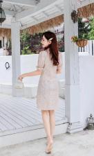 【现货】夏季新款碎花改良旗袍，女装婚纱/旗袍/礼服，芷炫