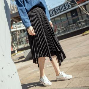 个性百褶裙超,女装,轩之秀