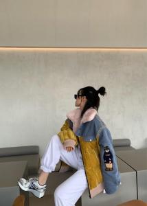 拼接款,女装,大图 DTU