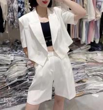 夏季新款套装，女装职业装，博思妮娜