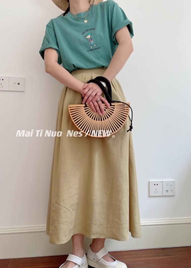 百搭显瘦半身长裙，女装，麦缇诺