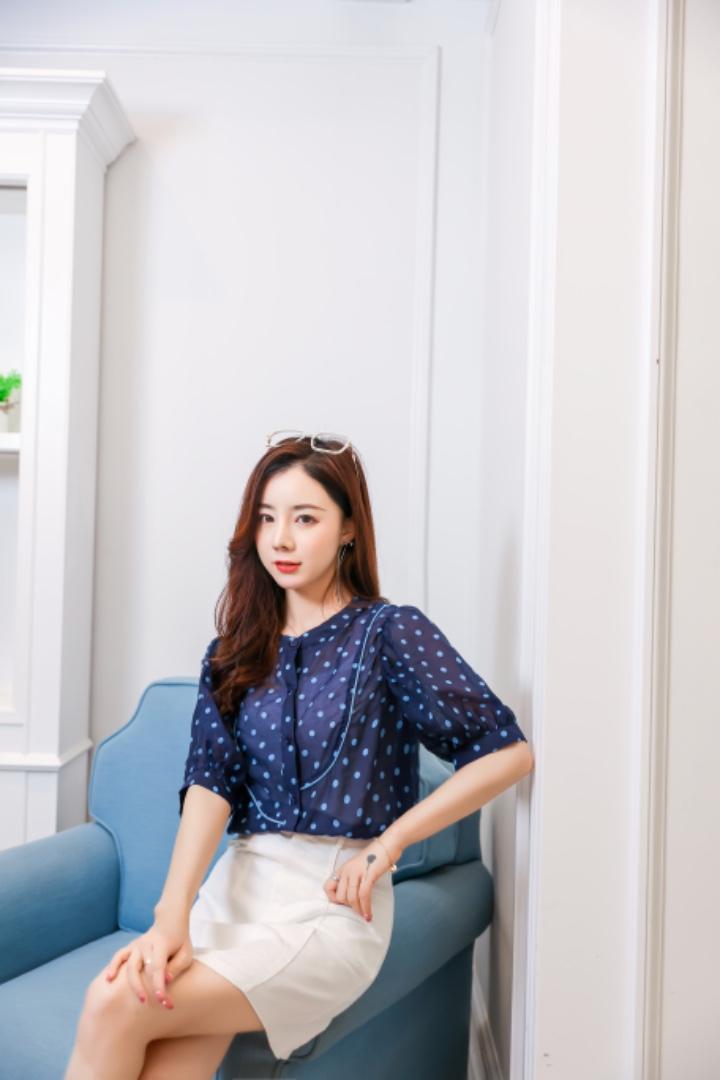 【现货】点点小衫，女装，茗依街