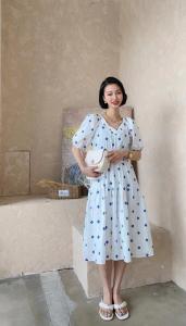 韩小碎花,女装,密斯倩
