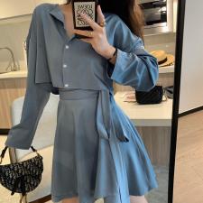 1214流光套装，女装职业装，XTZ style