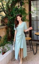 时尚淑女连衣裙，女装连衣裙，鸿依恋