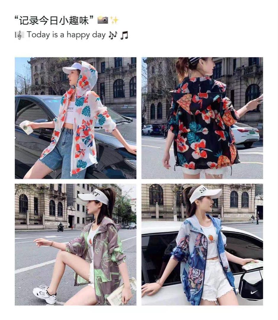防晒衣，女装，红嘴鸥