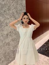 小清新带包包连衣裙,女装连衣裙,杭之韵