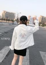 2021牛仔棉春装小牛外套，女装，爱特儿AITER