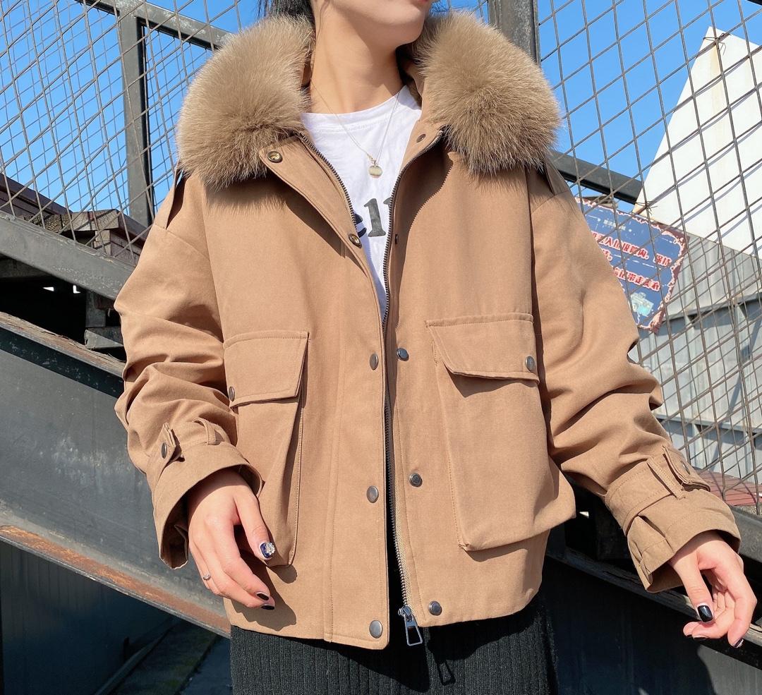 现货冬装派克服，女装，泰靡