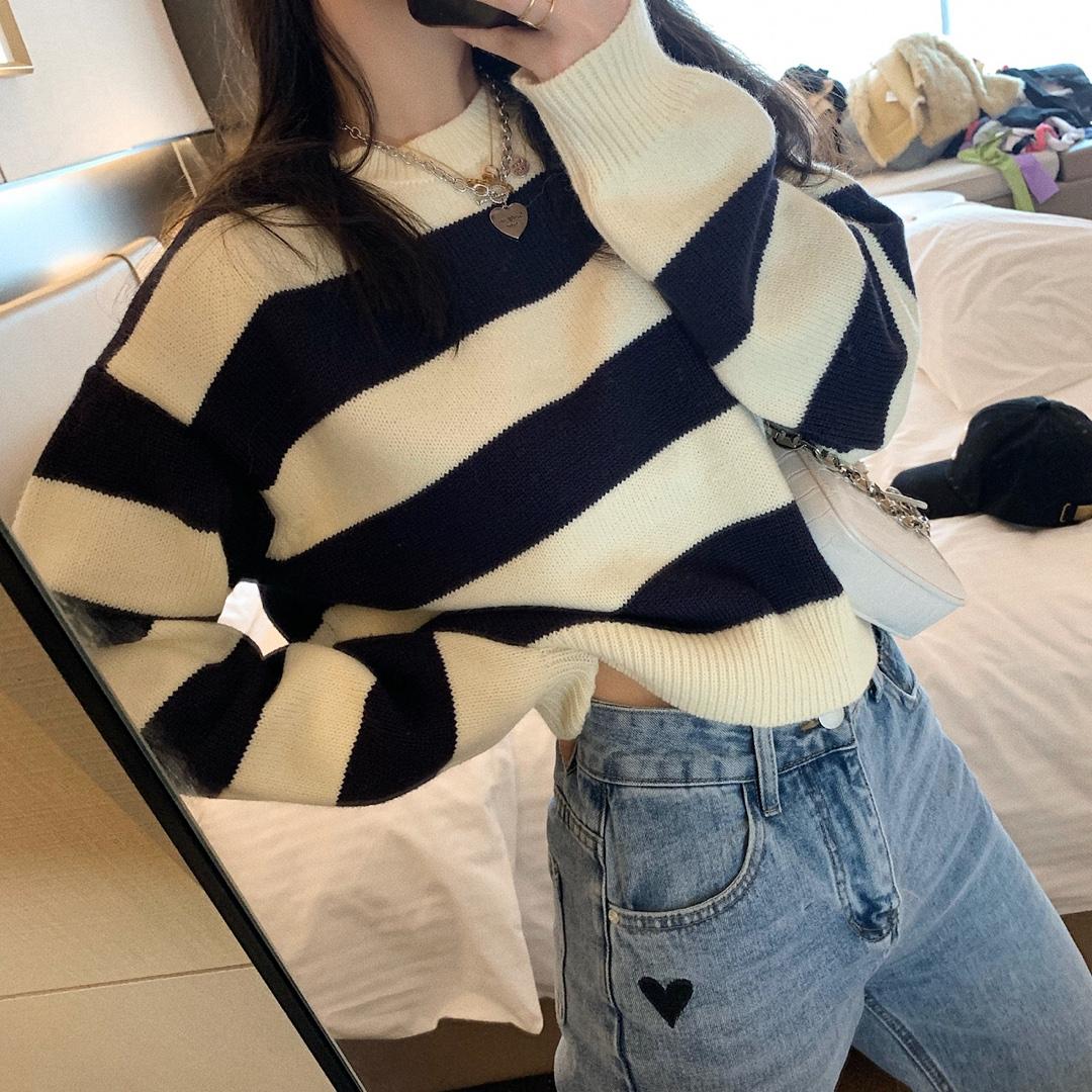 1333条纹开衫，女装，XTZ style