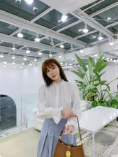 日韩甜美风小衫，女装，麦筱萌