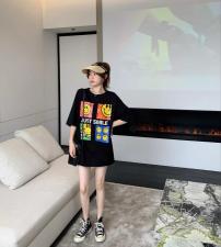 夏季A版冰丝大T，女装，卡琪涩