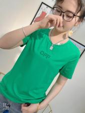 夏季新款超舒适棉T，女装，云落伊里