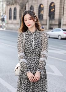春季新款连衣裙，女装连衣裙，一浅浅+