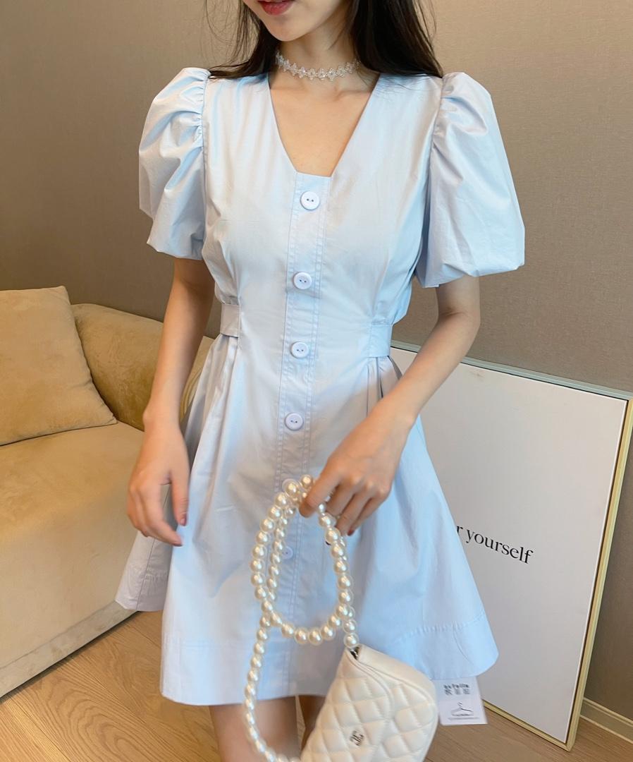 淑女风通勤连衣裙，女装连衣裙，欧菲拉